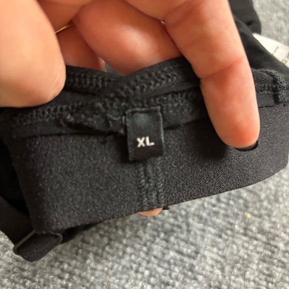 RICHER POORER Women’s Black Modal Rib Classic Bralette size: XL - Picture 6 of 7